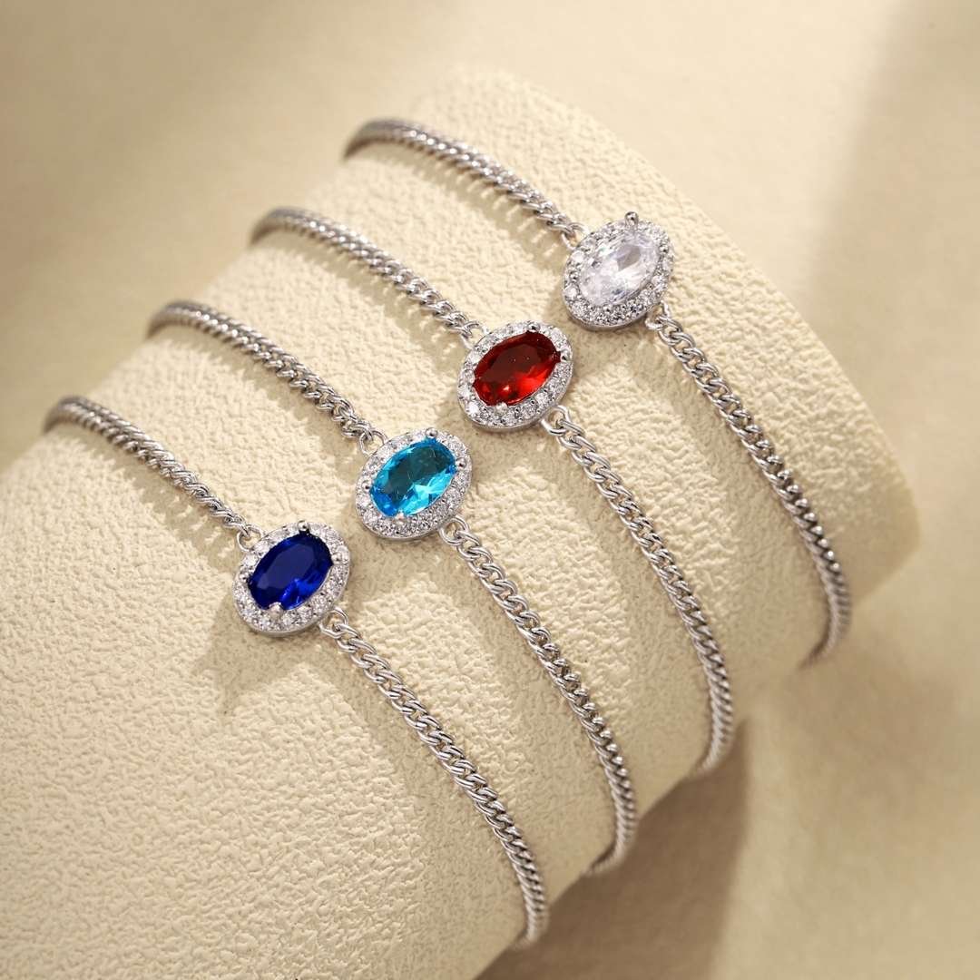 [Clover Jewelry]Exquisites ovales Armband