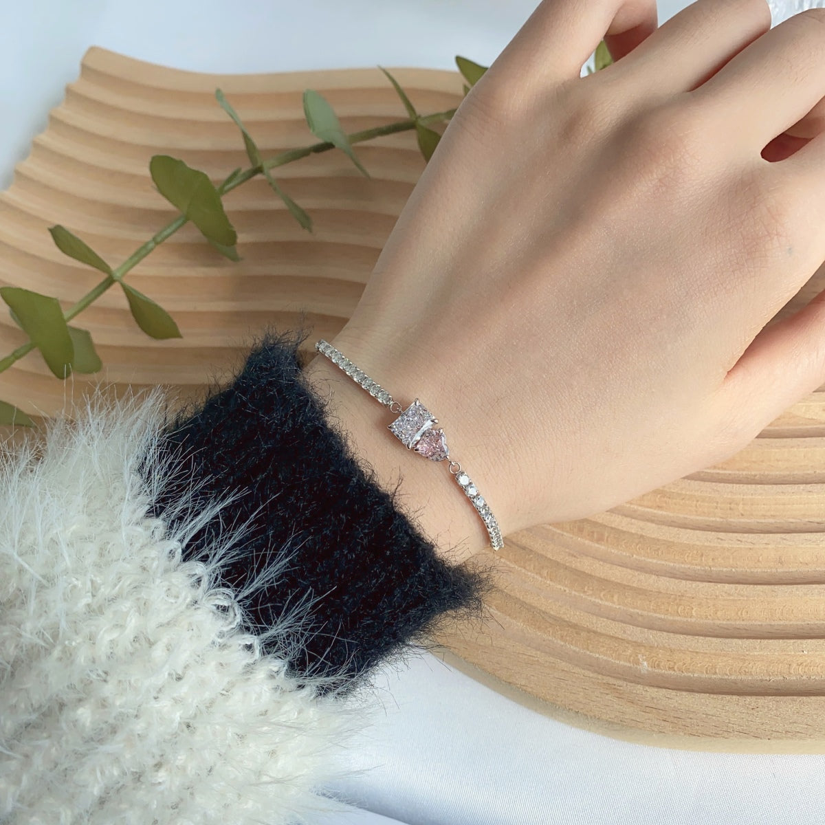 [Clover Schmuck]Schillerndes, einzigartiges Armband mit mehreren Formen für Verliebte