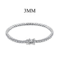 [Clover Jewelry]Radiant Colorful Round Cut Party Bracelet
