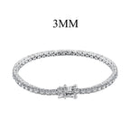 [Clover Jewelry]Radiant Colorful Round Cut Party Bracelet
