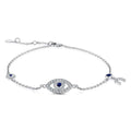 [Clover Jewelry]華奢な目玉型ネックレス