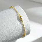 [Clover Jewelry]邪視モチーフペンダントネックレス