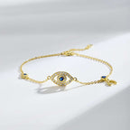 [Clover Jewelry]華奢な目玉型ネックレス