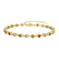 [Clover Jewelry]Funkelndes exquisites Armband mit Rundschliff für Partys