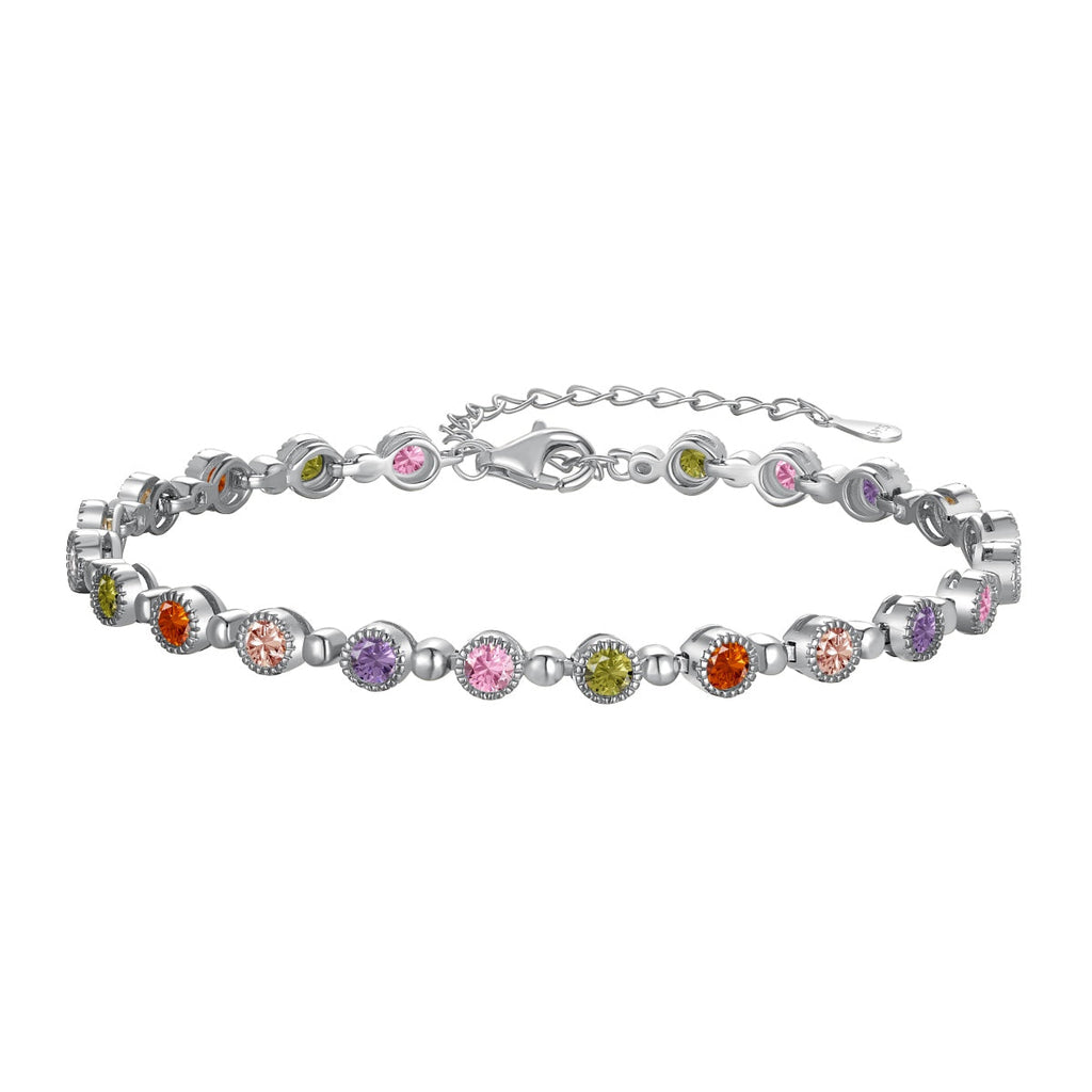[Clover Jewelry]Funkelndes exquisites Armband mit Rundschliff für Partys