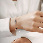 [Clover Jewelry]華奢な目玉型ネックレス