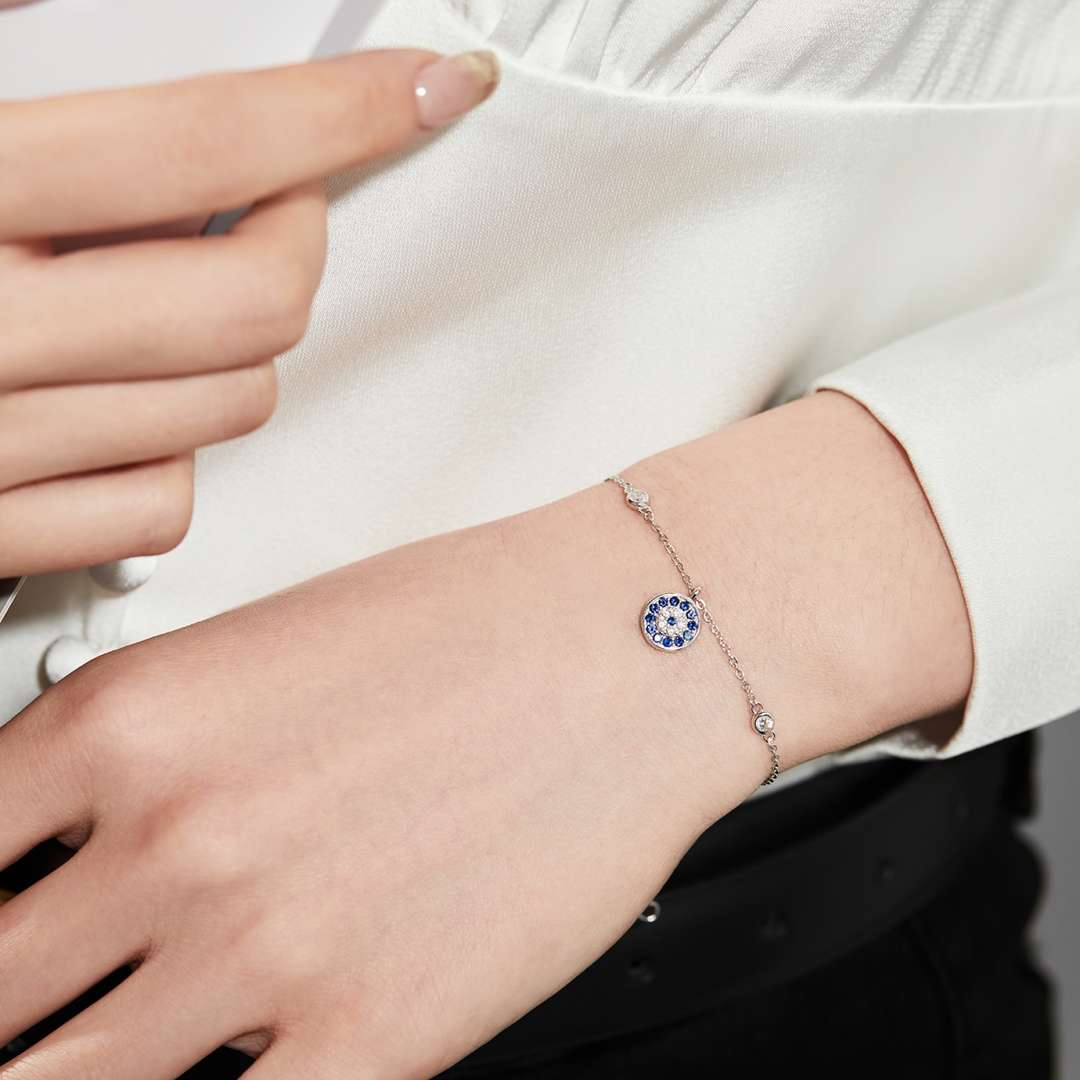 [Clover Jewelry] Teufelsauge Armband mit runder Form