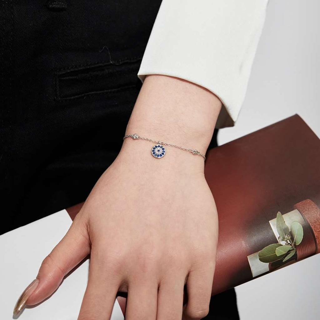 [Clover Jewelry] Teufelsauge Armband mit runder Form