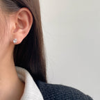 [Clover Jewelry]Ovale klassische würdevolle elegante Ohrringe