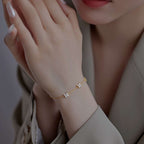 [Clover Jewelry]Schmetterlingskette im strahlenden Design