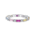 [Clover Jewelry]Lively In Shades Elegant Radiant Cut Daily Ring