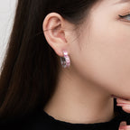 [Clover Jewelry]ラディアントハートカットアウトピアス
