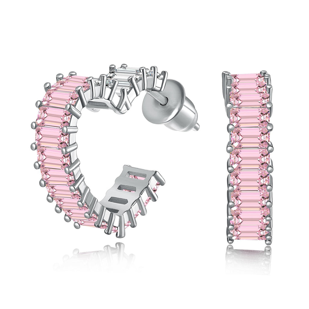 [Clover Jewelry]ラディアントハートカットアウトピアス