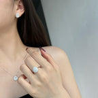 [Clover-Schmuck] Zarte, wunderschöne, birnenförmige Ohrringe für jeden Tag
