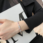 [Clover Jewelry]Funkelndes Armband in Wassertropfenform für den Alltag
