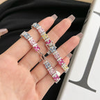 [Clover Jewelry]Delicate Colorful Multi Cut Party Bracelet