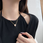 [Clover Jewelry]Exquisite Herzform-Halskette