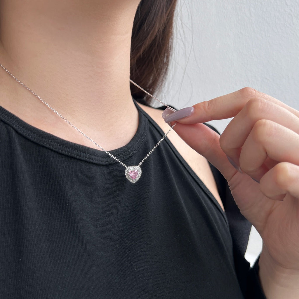 [Clover Jewelry]Exquisite Herzform-Halskette