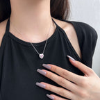 [Clover Jewelry]Exquisite Herzform-Halskette
