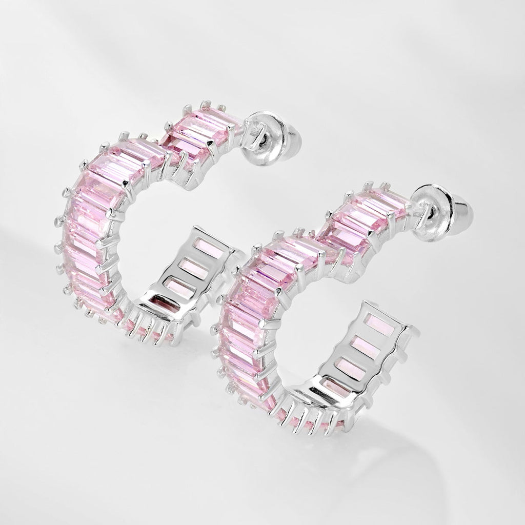 [Clover Jewelry]ラディアントハートカットアウトピアス