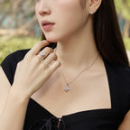 [Clover Jewelry]Four-Leaf Clover Ball Earrings