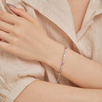[Clover Jewelry]Aufwendiges buntes Armband in Blumenform für Partys