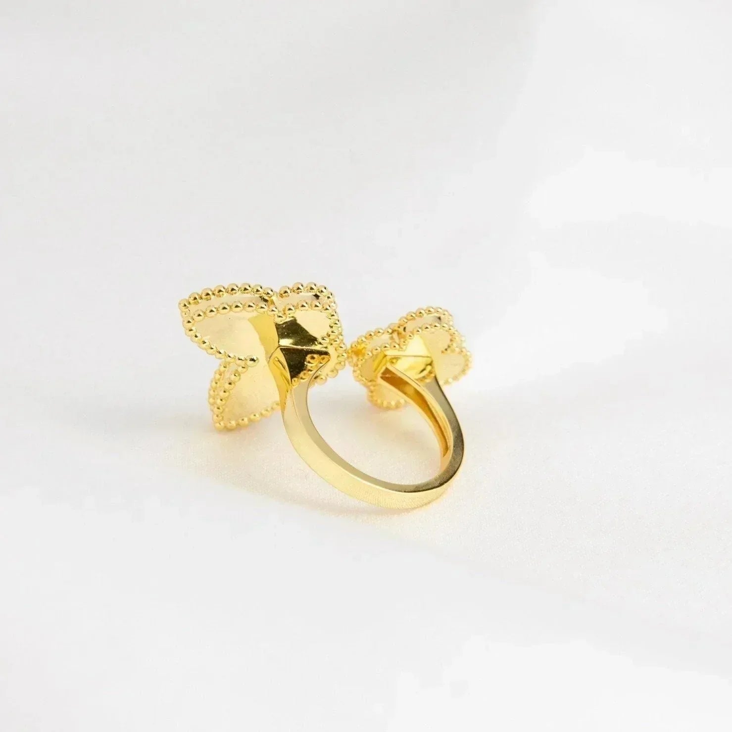 [Clover Jewelry]LUCKY BETWEEN THE FINGER RING