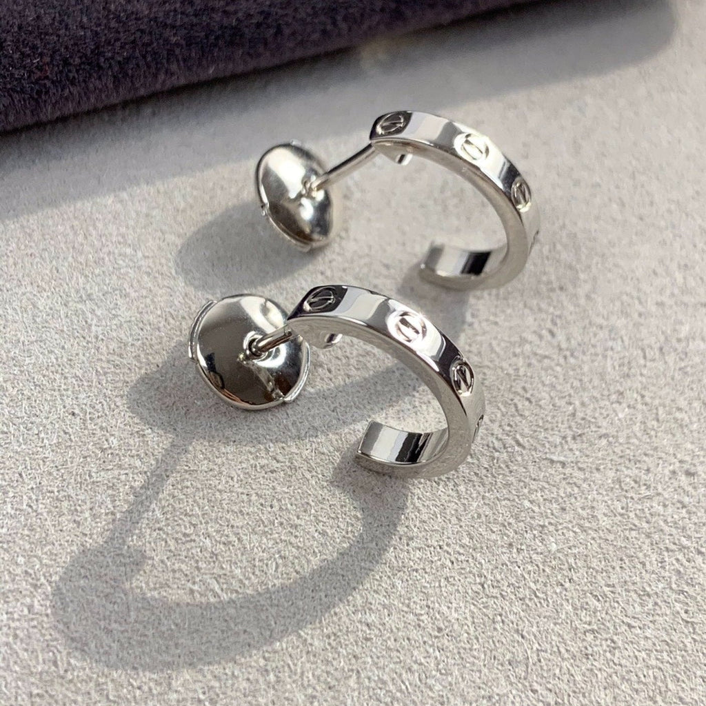[Clover Jewelry]LIEBESOHRRINGE 2,65 MM SILBER