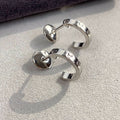 [Clover Jewelry]LIEBESOHRRINGE 2,65 MM SILBER