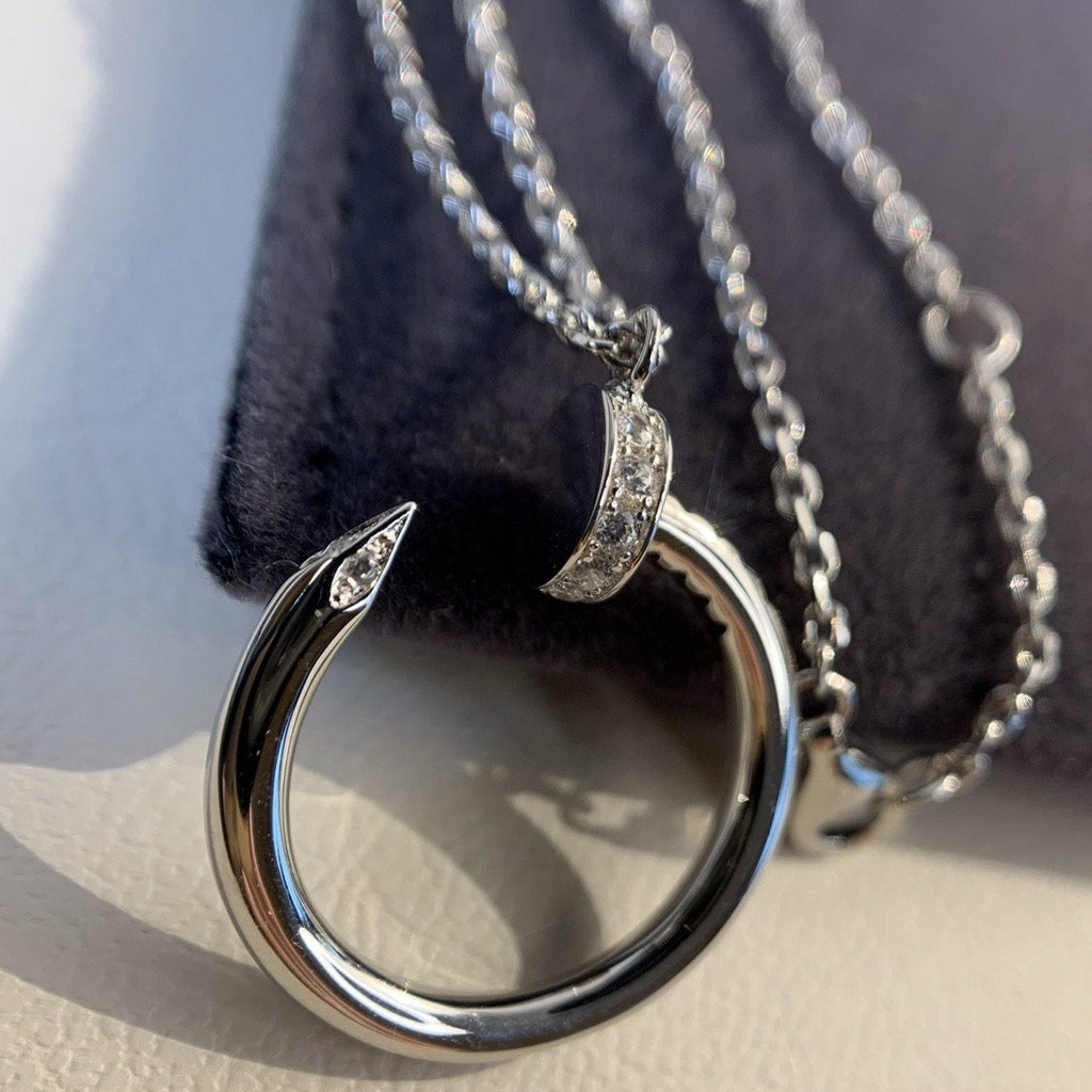[Clover Jewelry]JUSTE NECKLACE SILVER