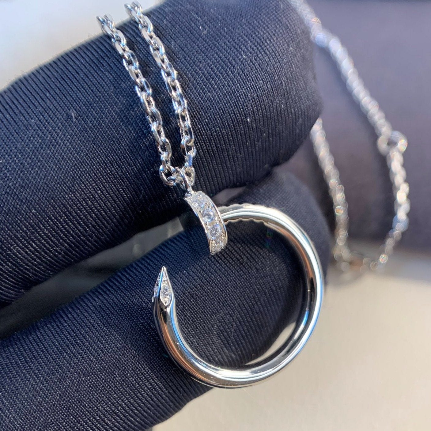 [Clover Jewelry]JUSTE NECKLACE SILVER