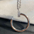[Clover Jewelry]JUSTE NECKLACE SILVER