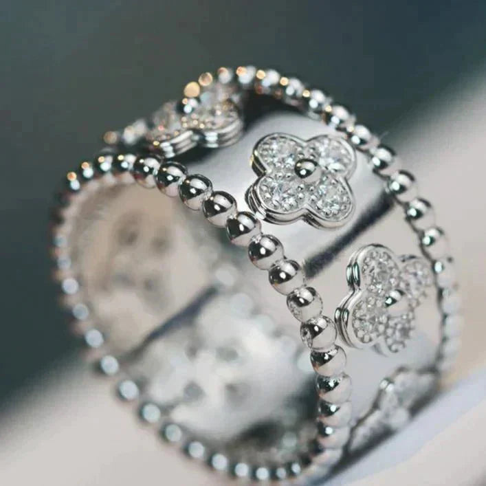 [Clover Jewelry]CLOVER KALEIDOSCOPE RING 10MM
