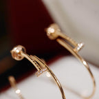 [Clover Jewelry]JUSTE EARRINGS DIAMONDS 1.8MM