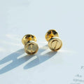 [クローバー ジュエリー]LOVE イヤリング ゴールド 10MM