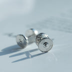 [Clover Jewelry]LOVE EARRINGS SILVER 10MM