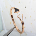 [Clover Jewelry]DREAM BRACELET OPEN PINK GOLD MOP