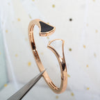 [Clover Jewelry]DREAM BRACELET OPEN PINK GOLD MOP