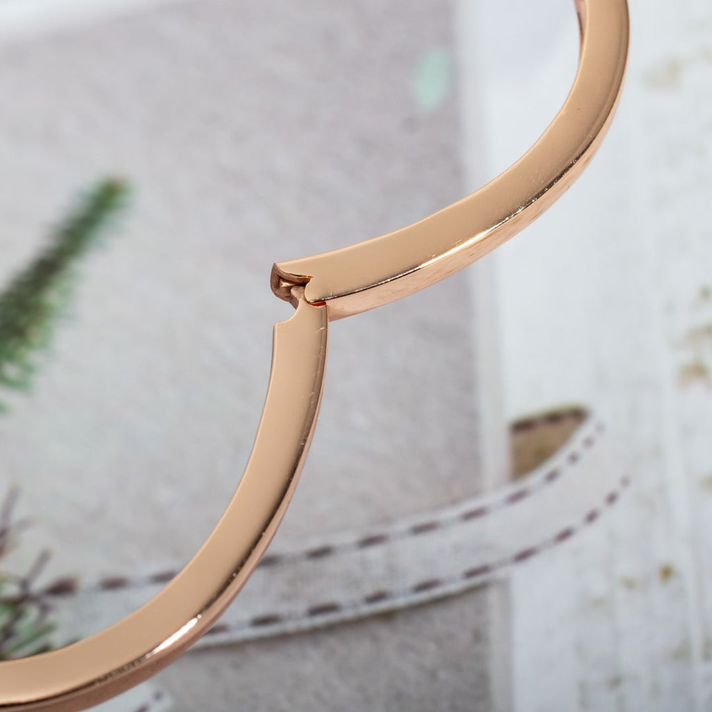 [Clover Jewelry]DREAM BRACELET OPEN PINK GOLD MOP