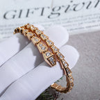 [Clover Jewelry]SERPENTI BRACELET 6.8MM PINK GOLD DIAMOND