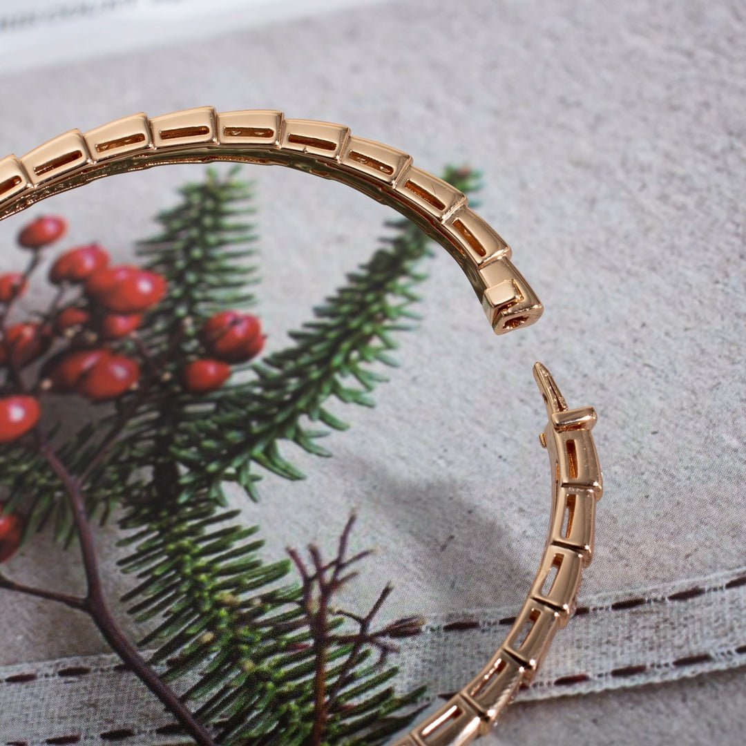 [Clover Jewelry]SERPENTI BRACELET PINK GOLD DIAMOND