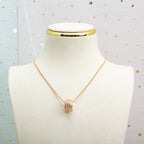 [Clover Jewelry]PARENTESI-HALSKETTE ROSÉGOLD DIAMANT