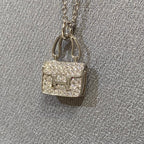 [Clover Jewelry]CONSTANCE PEDANT DIAMOND NECKLACE
