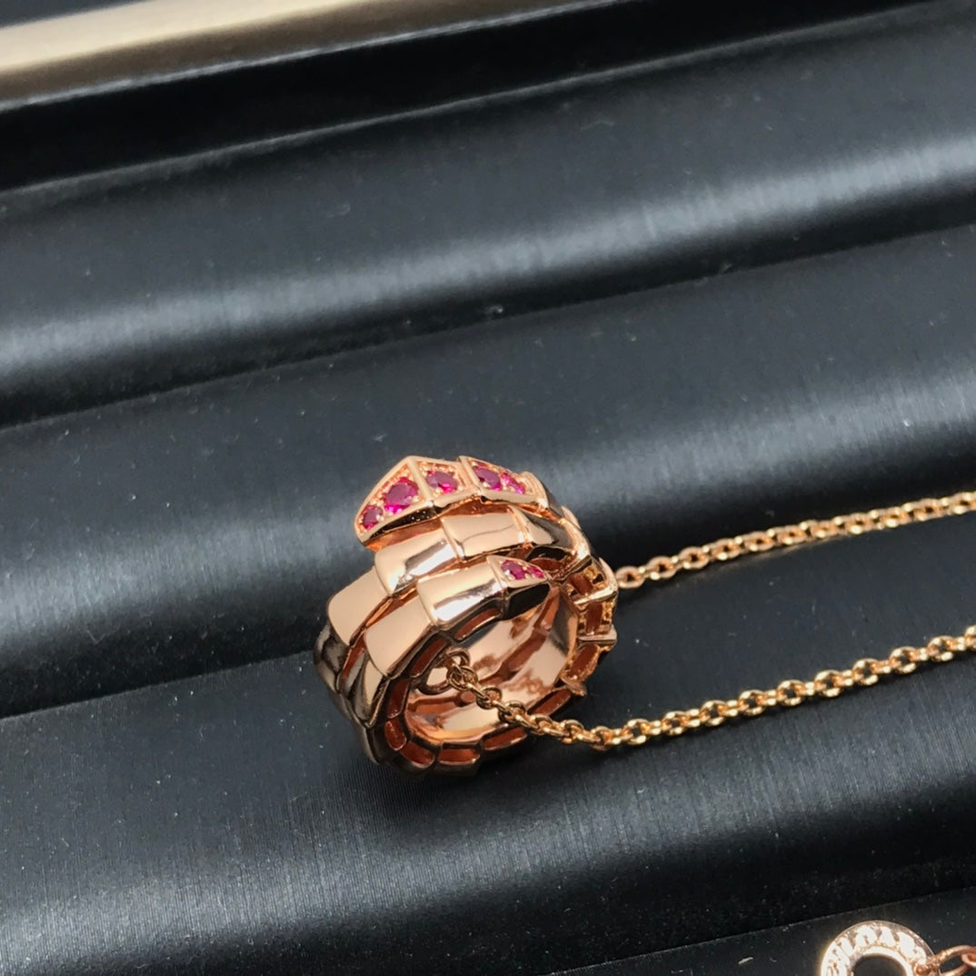 [Clover Jewelry]SERPENTI PEDANT NECKLACE