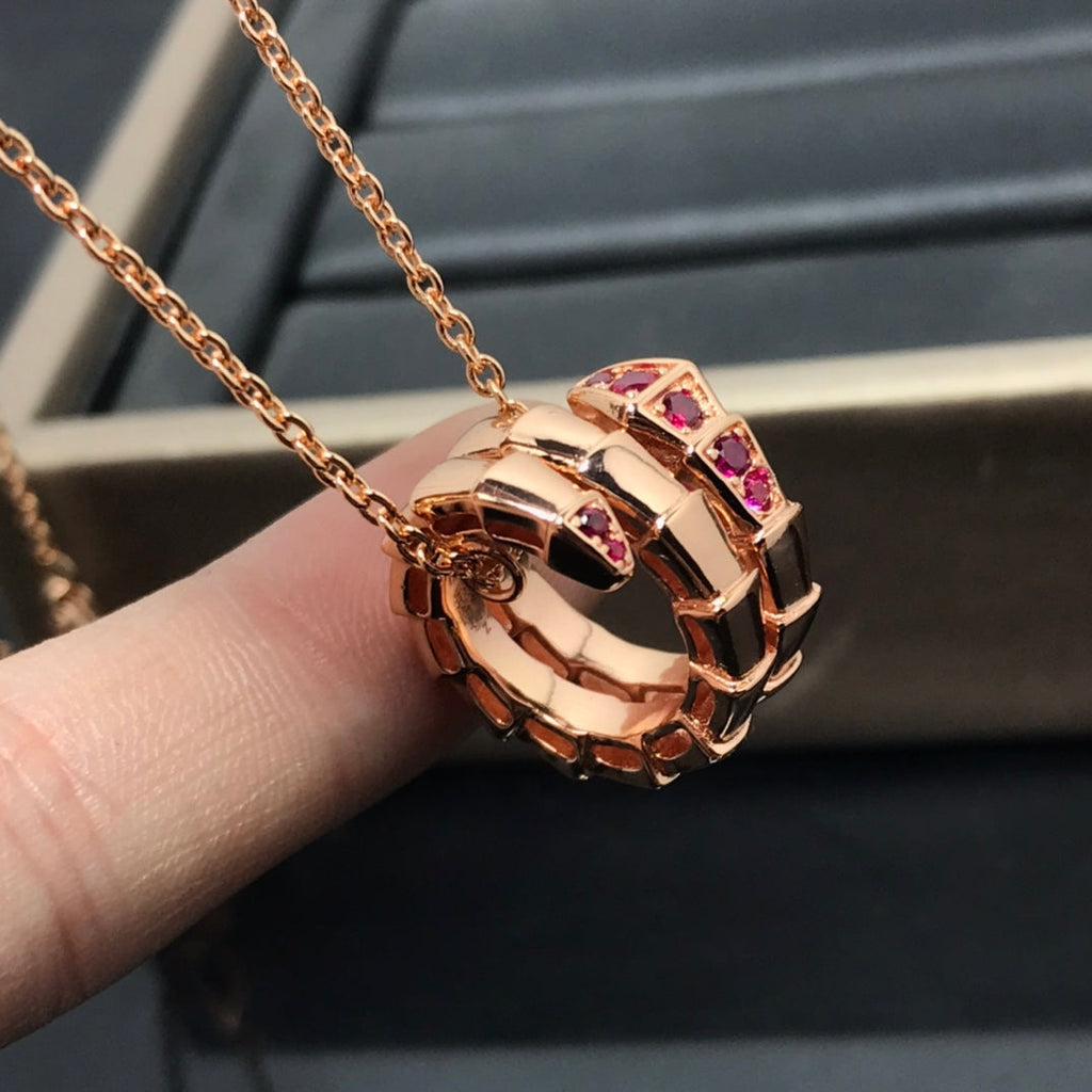[Clover Jewelry]SERPENTI PEDANT NECKLACE