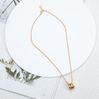 [Clover Jewelry]SERPENTI ROSÉGOLD-HALSKETTE DIAMANT
