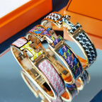 [Clover Jewelry]H HORSE BRACELET 12MM
