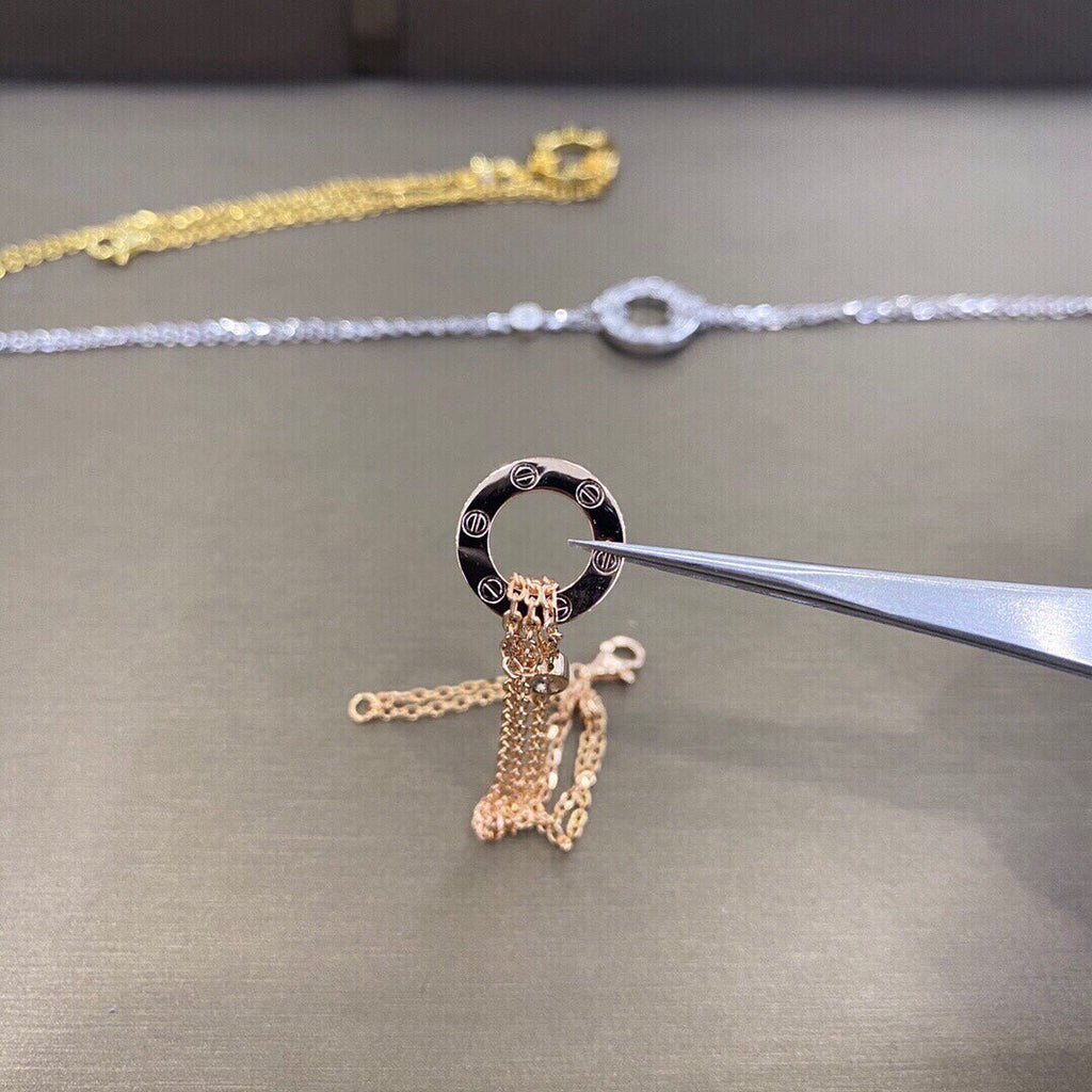 [Clover Jewelry]LOVE BRACELET 2 DIAMOND