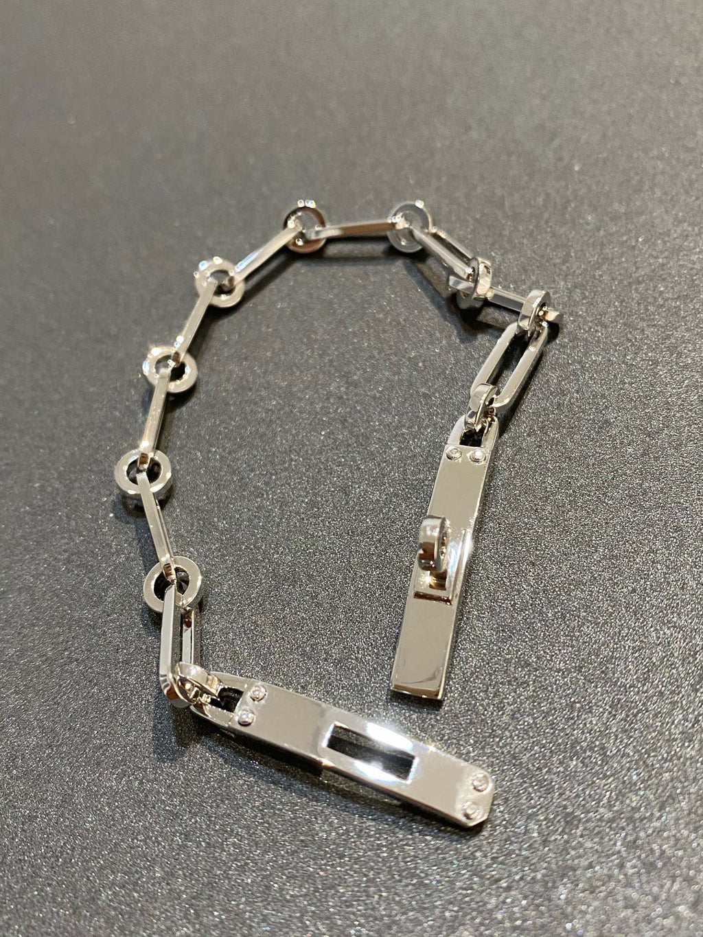 [Clover Jewelry]CHAINE BRACELET SMALL MODEL DIAMOND