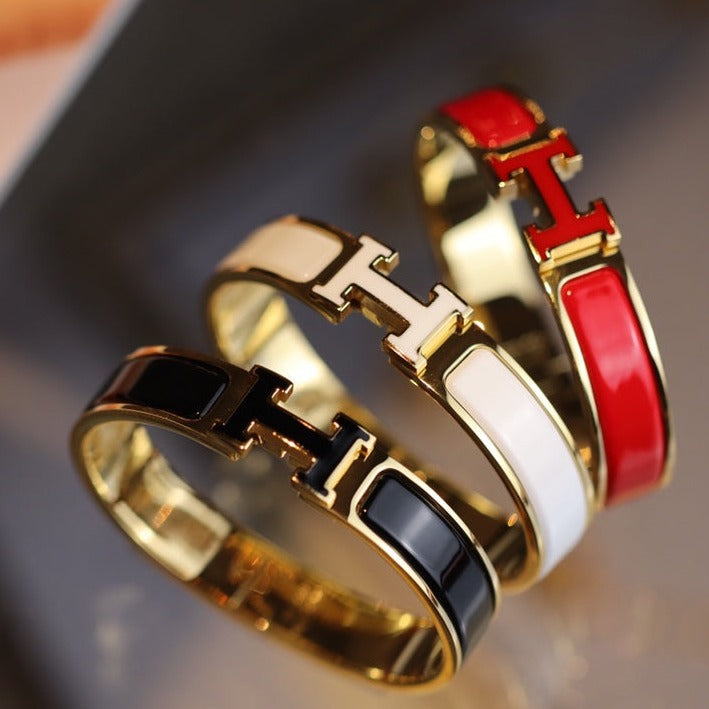 [Clover Jewelry]H-ARMBAND 12MM GOLD